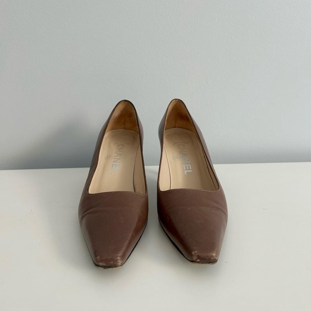 Chanel Women's Brown Pumps - Picture 2 of 5